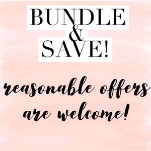 Make a bundle or an offer!